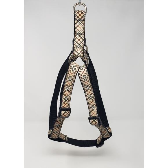 NWOT RC Pets Primary Step-In Harness Tan Tartan Plaid Size Large - Picture 10 of 11